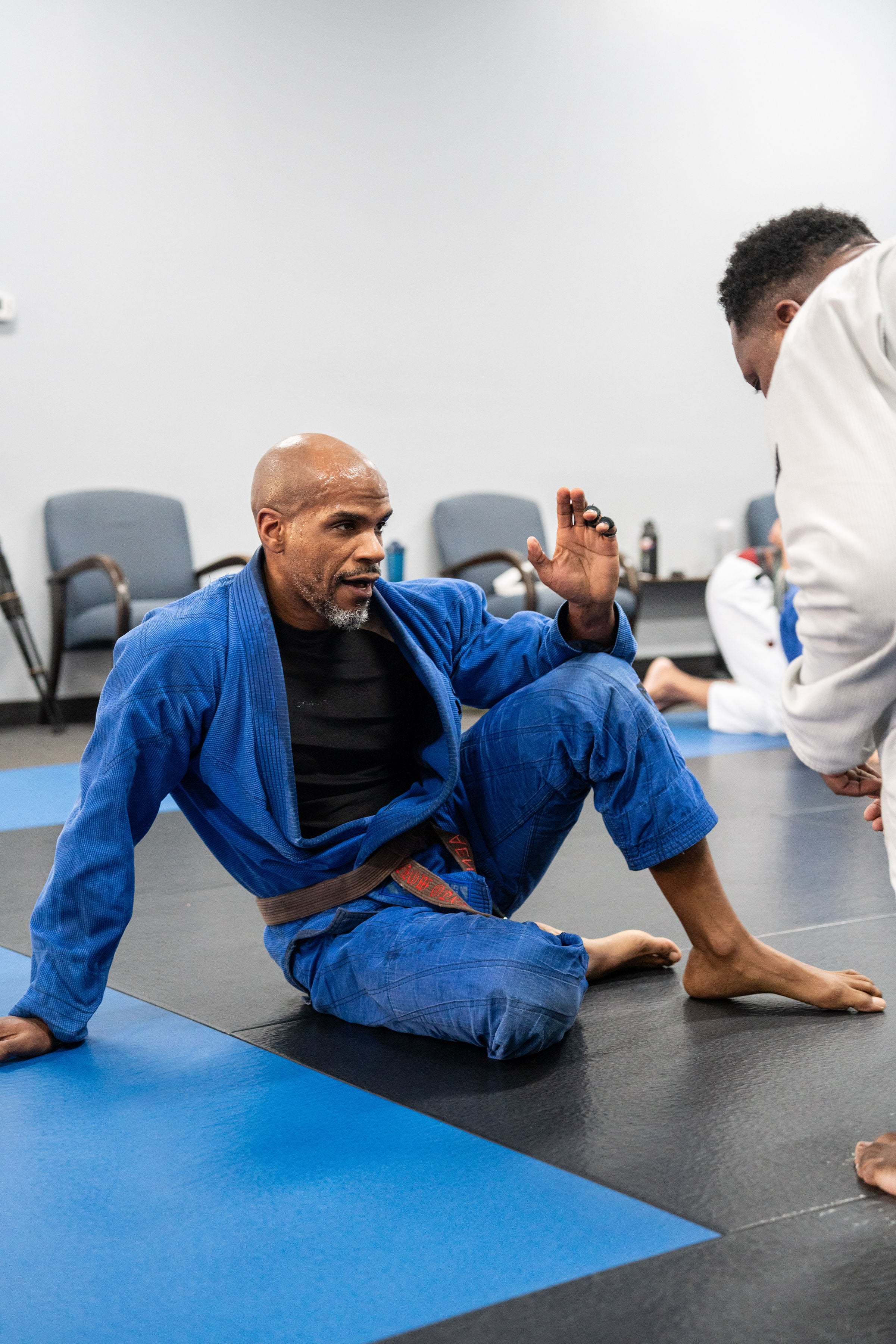 ABD02086-2 | 2nd Gear BJJ In class moment from BJJ class